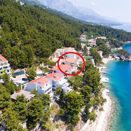 Apartments by the sea Brela, Makarska - 2718 Bagian luar foto