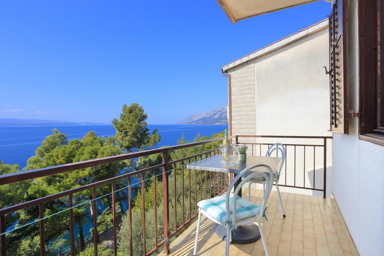 Apartments by the sea Brela, Makarska - 2718 Bagian luar foto